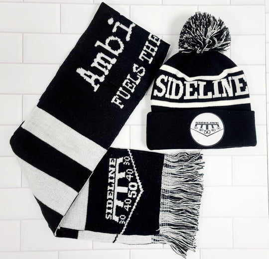 Sideline Ambition Scarf- Black