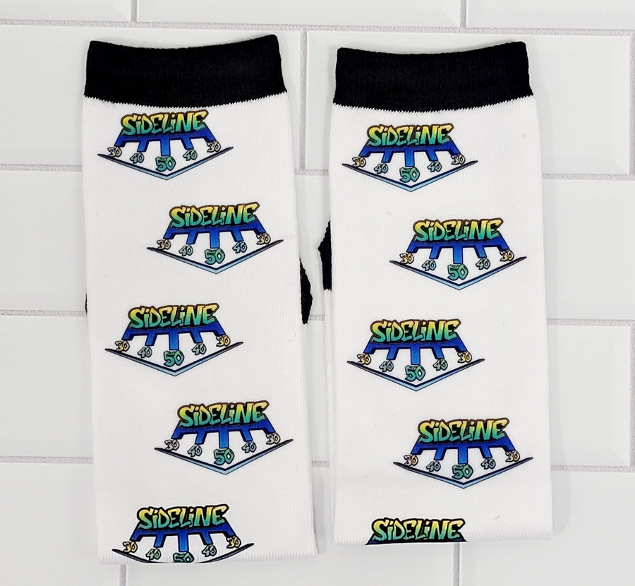Sideline Graffiti Logo Socks