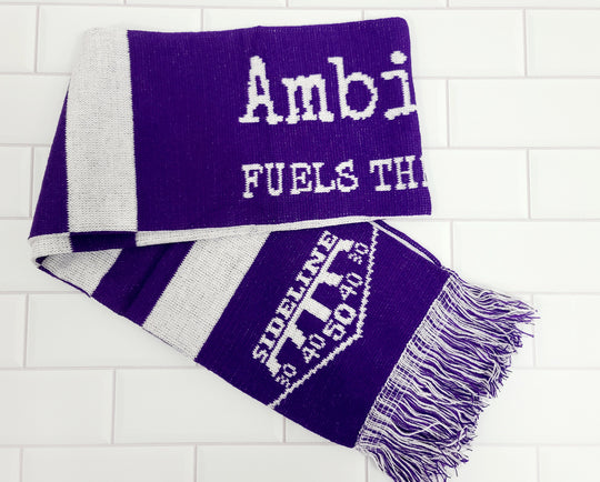 Sideline Ambition Scarf- Purple