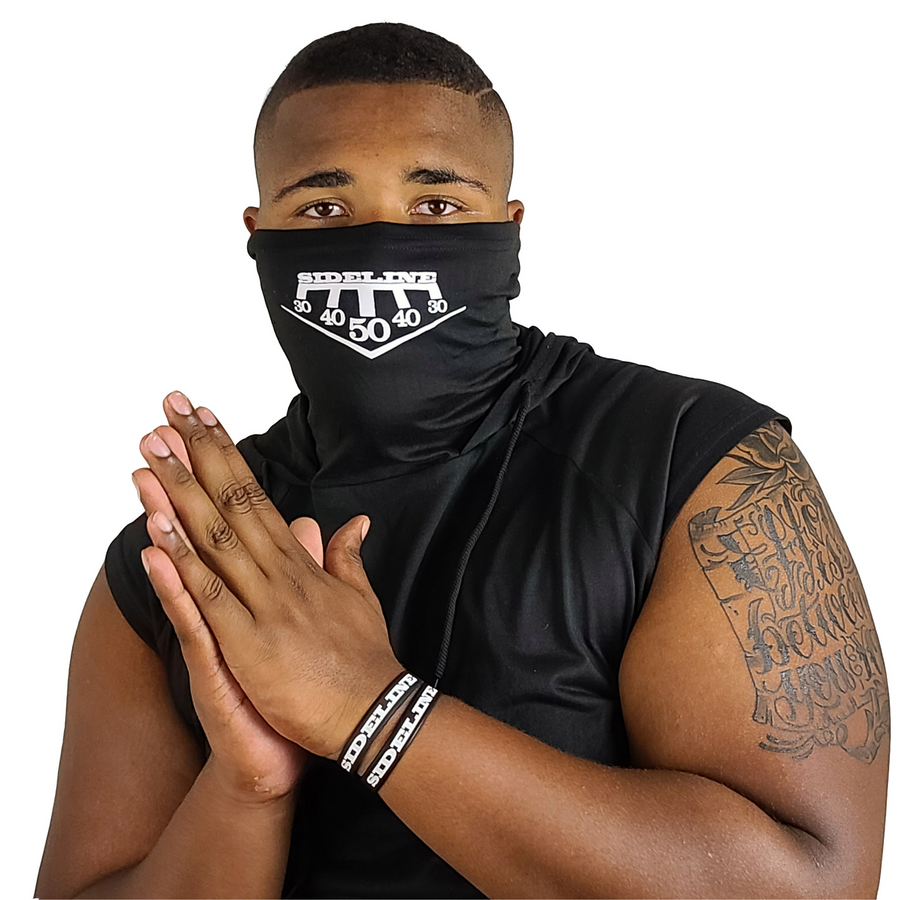 Masked Sleeveless Hoodie