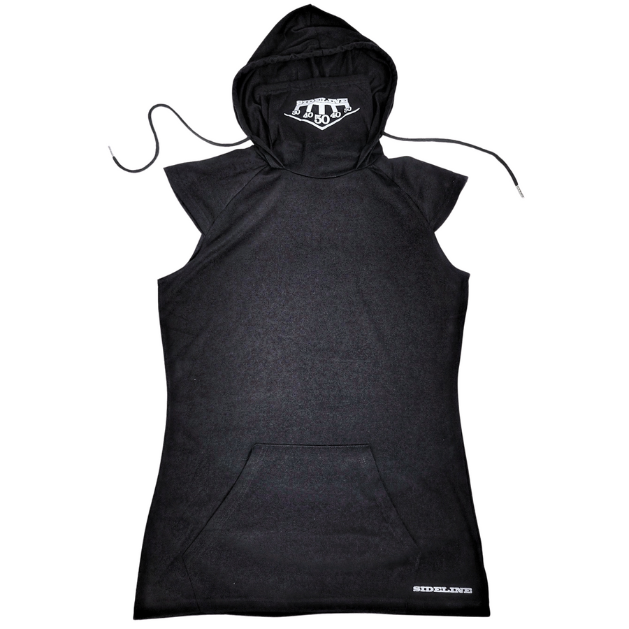 Masked Sleeveless Hoodie