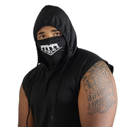 Masked Sleeveless Hoodie